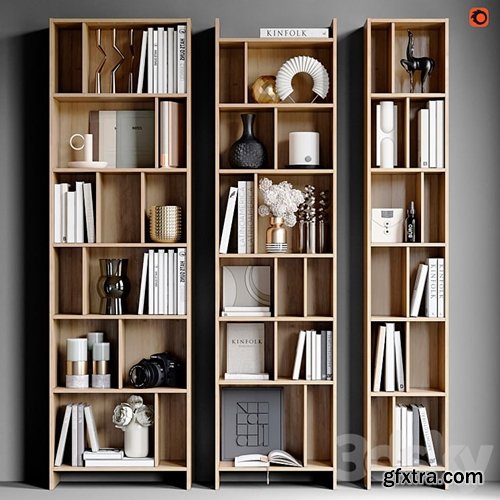 3dsky Pro - Wardrobes BOLIA House Bookcases