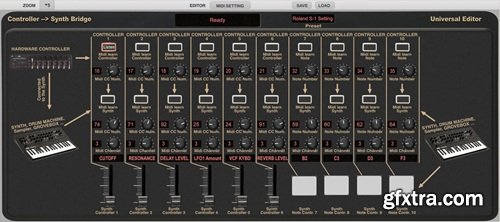 Momo Universal Editor and Controller Synth Bridge v1.99 