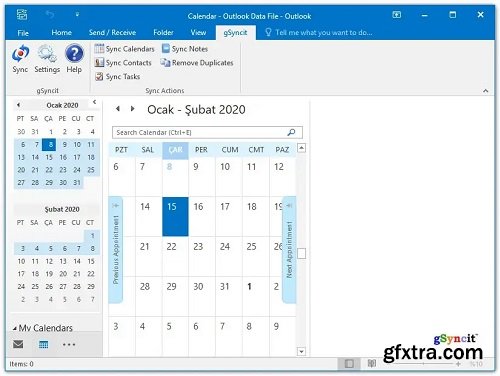 gSyncit for Microsoft Outlook 5.8.41