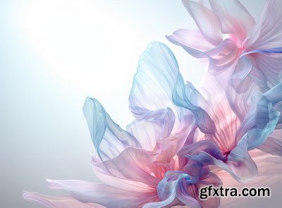 Spring Floral Background Illustrations 45xJPG