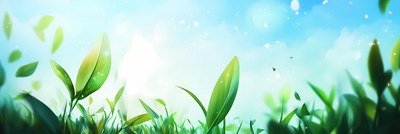 Spring Floral Background Illustrations 45xJPG