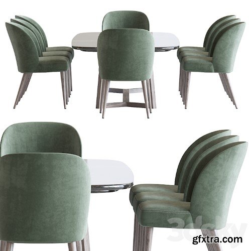 3dsky Pro - Rose 03011 and Concorde Table