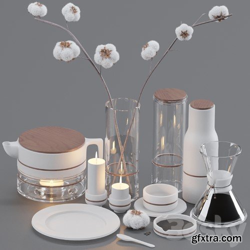 3dsky Pro - Coffee Decorative Set