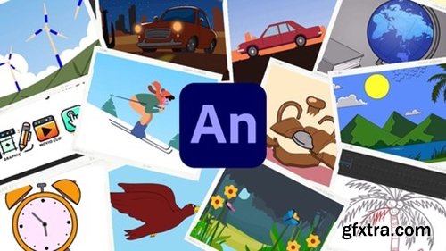 Udemy - Animate Like Pro - 2D Animation in Animate - Beginner Level