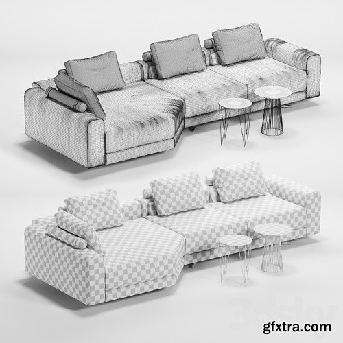 3dsky Pro - Sofa Albert