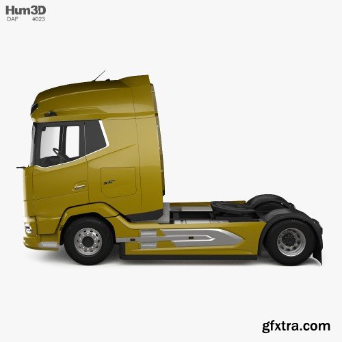3DModels - DAF XG Plus FTG Tractor Truck 2axes