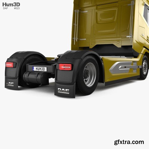 3DModels - DAF XG Plus FTG Tractor Truck 2axes