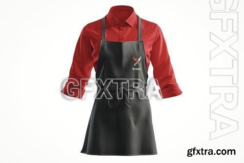 Waiter Staff Uniform Mockup 8DA766M