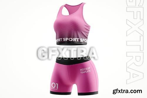 Womens Sportswear Mockup K85TMJZ