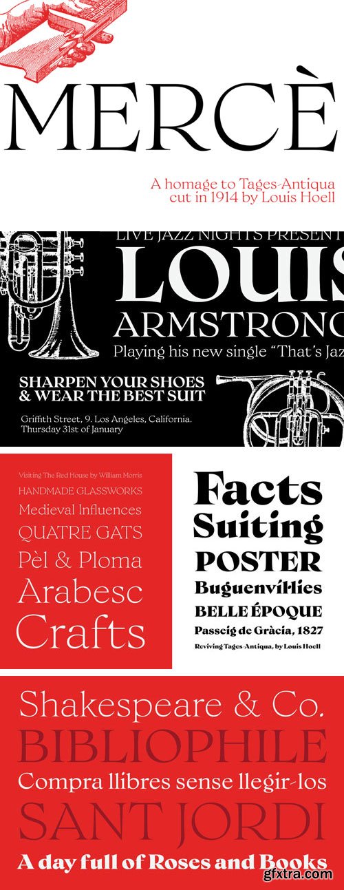 Merce Font Family