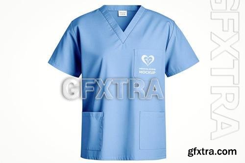 Medical Scrub Mockup 3AH3QA8