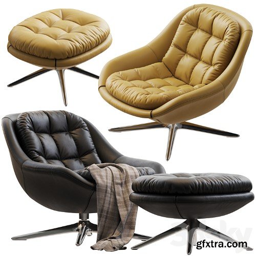 3dsky Pro - Kendall Chair by MINOTTI