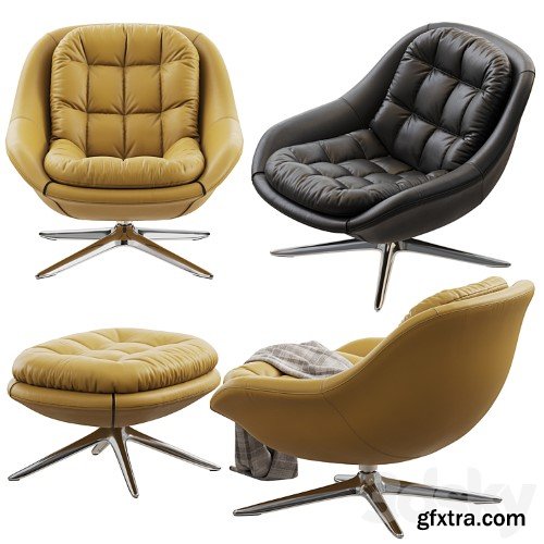 3dsky Pro - Kendall Chair by MINOTTI