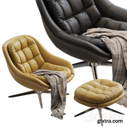 3dsky Pro - Kendall Chair by MINOTTI