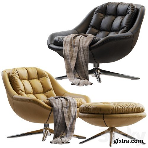 3dsky Pro - Kendall Chair by MINOTTI