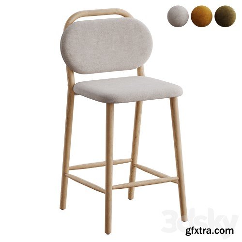 3dsky Pro - Barstool Helda by Kave Home