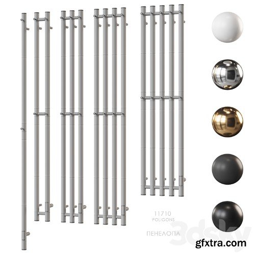 3dsky Pro - EWRIKA Penelope electric heated towel rail