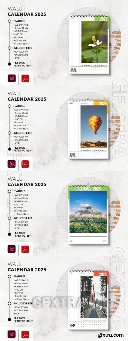 Wall Calendar 2025 ML5JZPL