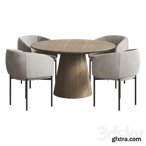 3dsky Pro - Camarosa Chair, Deo table