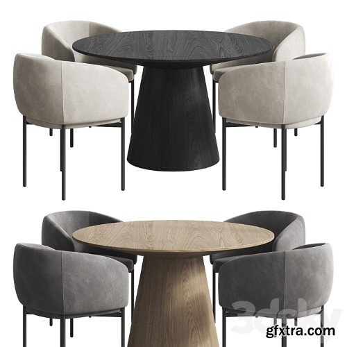 3dsky Pro - Camarosa Chair, Deo table