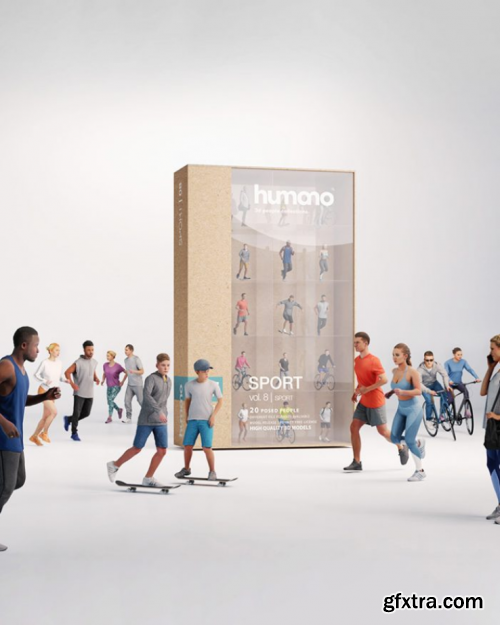 Humano 3D - Vol.08 Sport Humano 3D - Vol.08 Sport