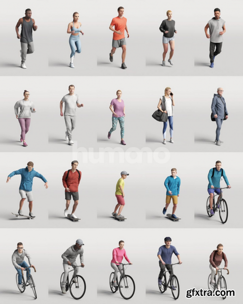 Humano 3D - Vol.08 Sport