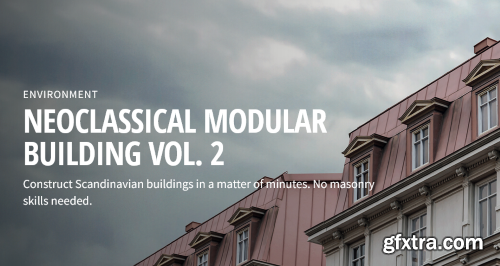 Megascans - Neoclassical Modular Building Vol. 2
