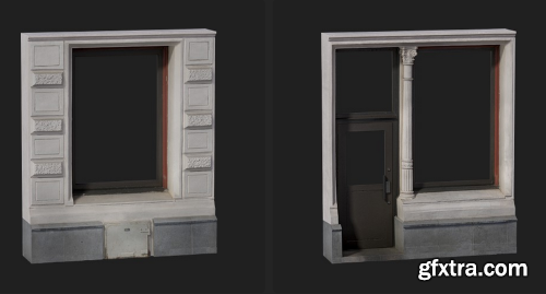 Megascans - Neoclassical Modular Building Vol. 2