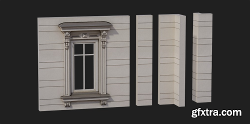 Megascans - Neoclassical Modular Building Vol. 2