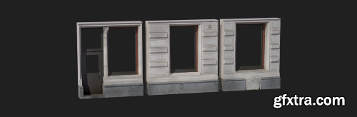 Megascans - Neoclassical Modular Building Vol. 2