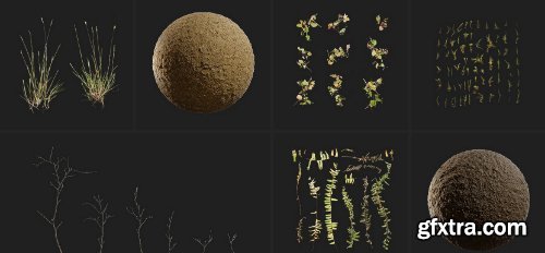 Quixel - Mountain Slope 3D Asset Collection