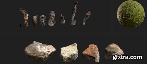 Quixel - Mountain Slope 3D Asset Collection
