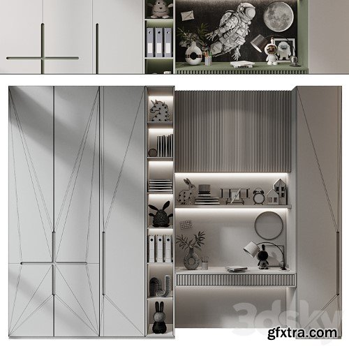 3dsky Pro - Furniture composition 736