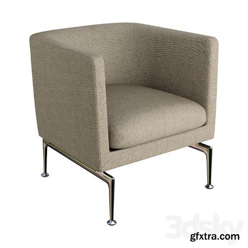 3dsky Pro - Vitra Suita Club Armchair