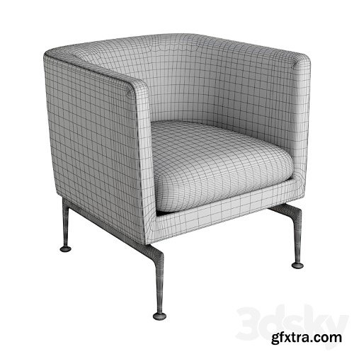 3dsky Pro - Vitra Suita Club Armchair
