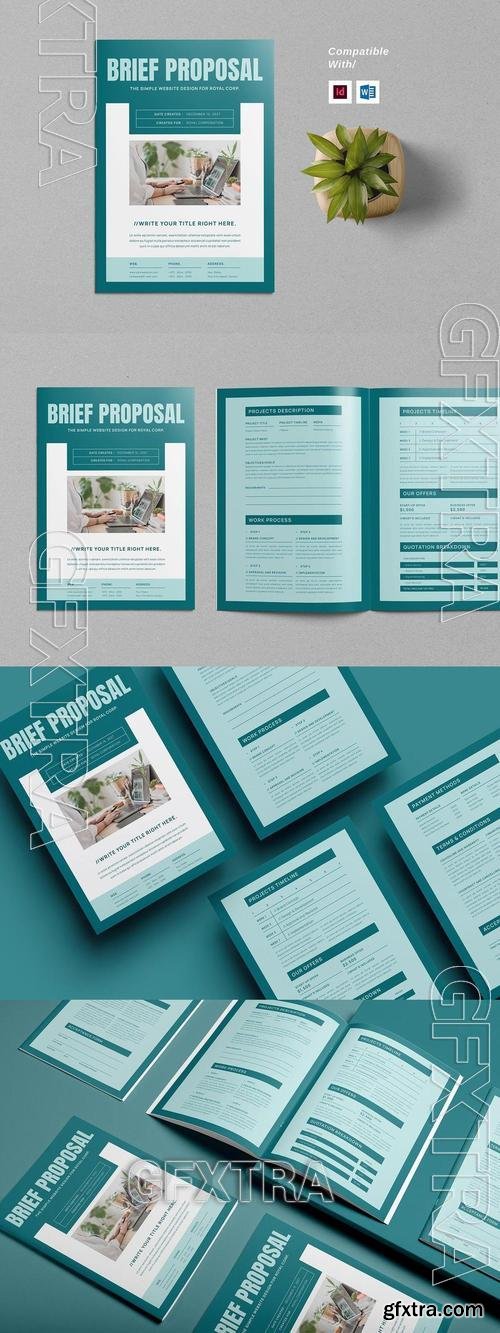 Brief Proposal Template 566BY7X
