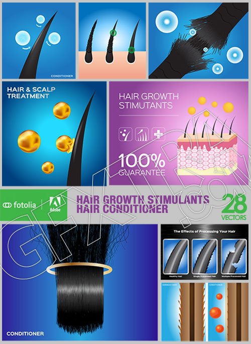 Hair Growth Stimulants, Hair Conditioner 28xEPS