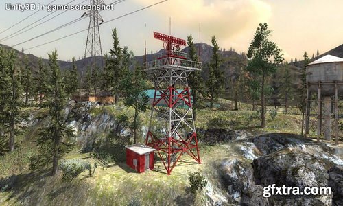 TurboSquid - Big Radar Tower