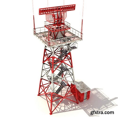 TurboSquid - Big Radar Tower