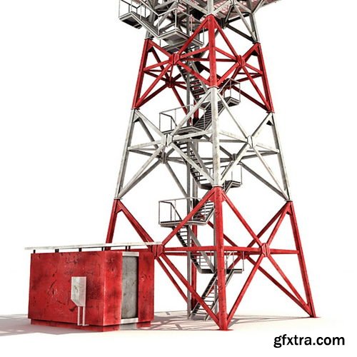 TurboSquid - Big Radar Tower