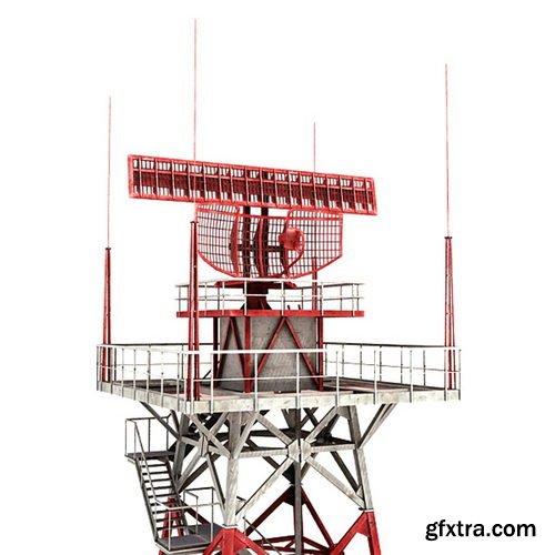 TurboSquid - Big Radar Tower