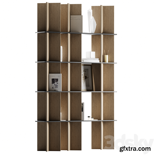 3dsky Pro - Shelving with decor