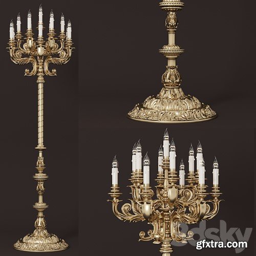 3dsky Pro - Floor lamp Moscatelli 31055