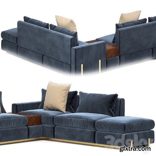 3dsky Pro - Mario MODULAR SOFA