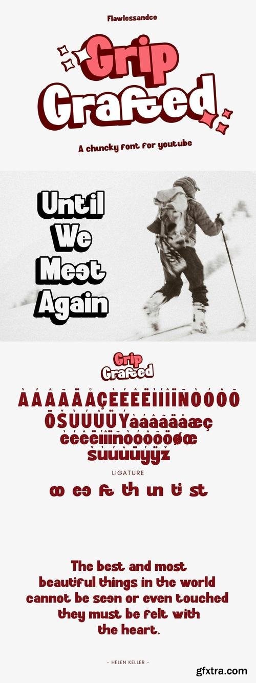 Grip Grafted - Modern Sans Serif Font