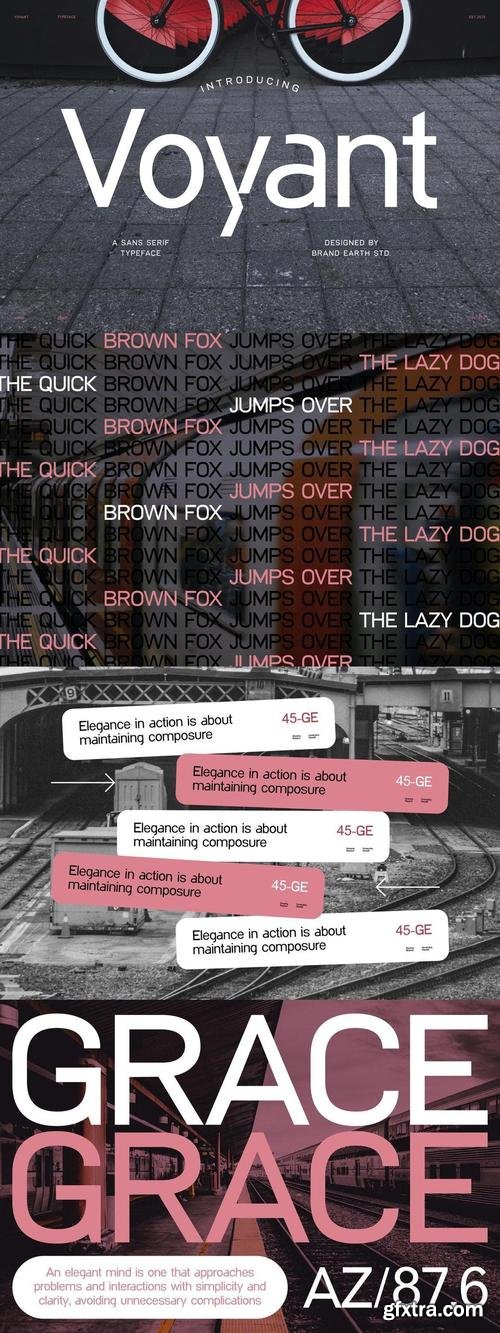 Voyant Sans Serif Font