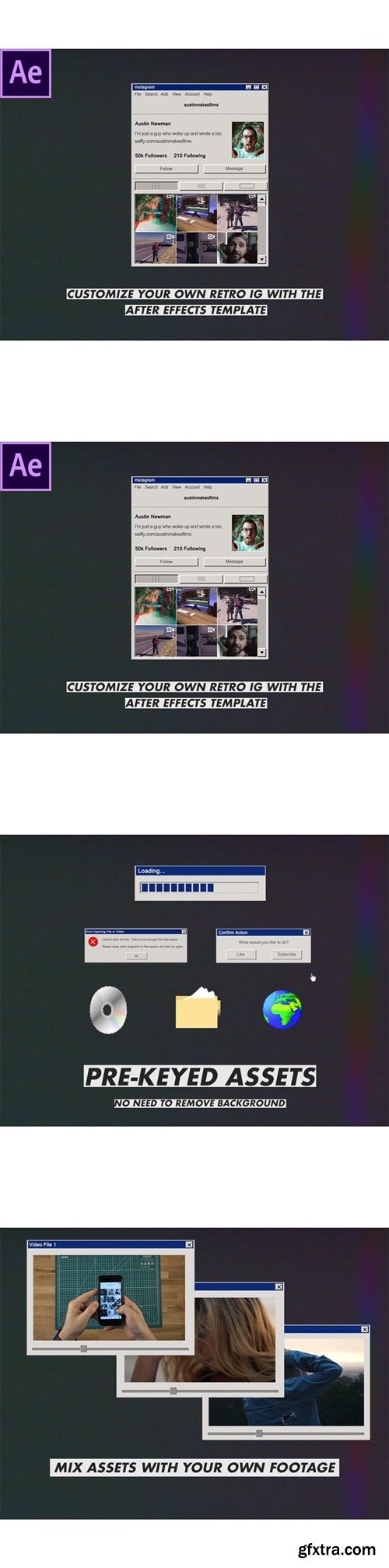 Video Milkshake - 90’s Computer Editing Pack