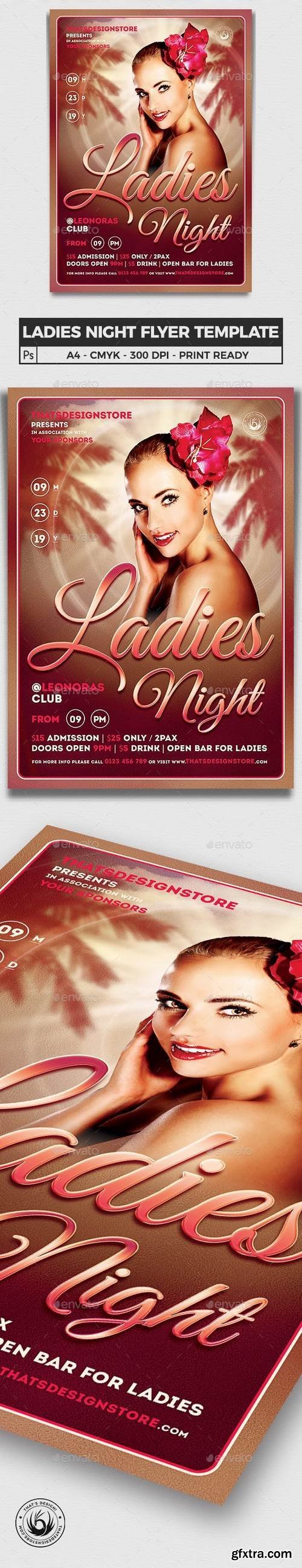 Graphicriver - Sensual Ladies Night Flyer Template 6331341