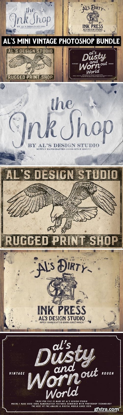 CM - AL\'s Mini Photoshop Vintage Bundle 2142212