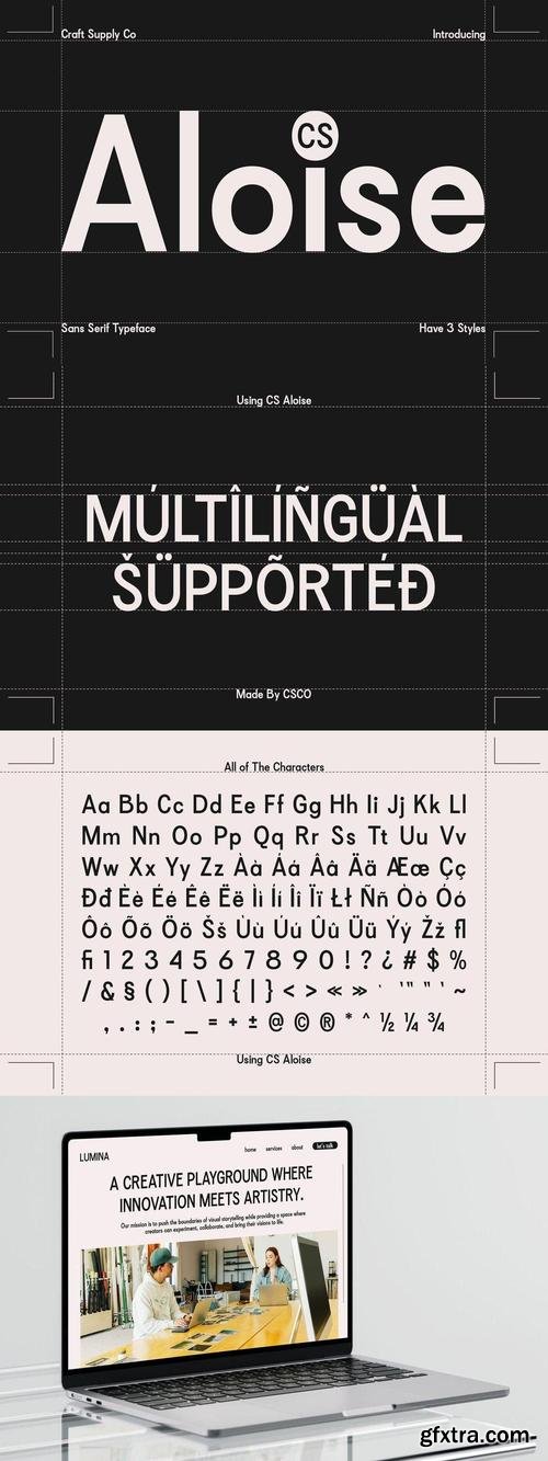 Aloise - Contemporary Font